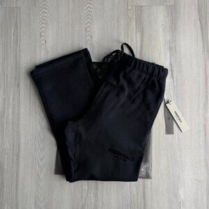 Essentials brand new x small black sweatpants new